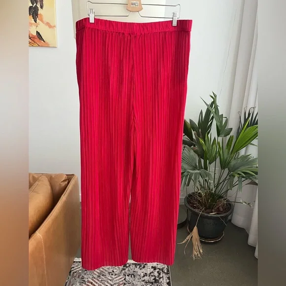 NWT Smash + Tess Tasia Wide Leg Pleated Pant - Picture 4 of 5